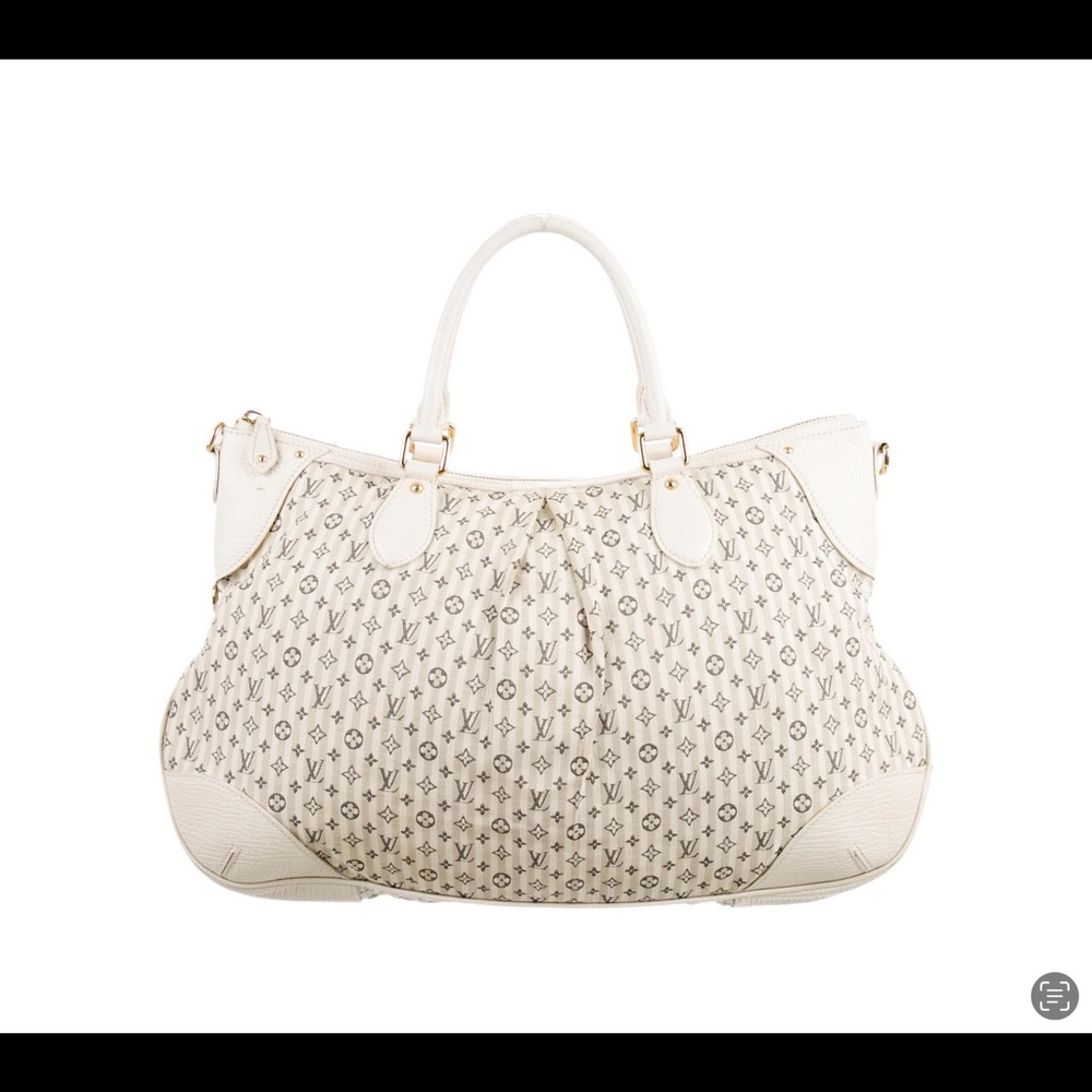 White Louis Vuitton Purse